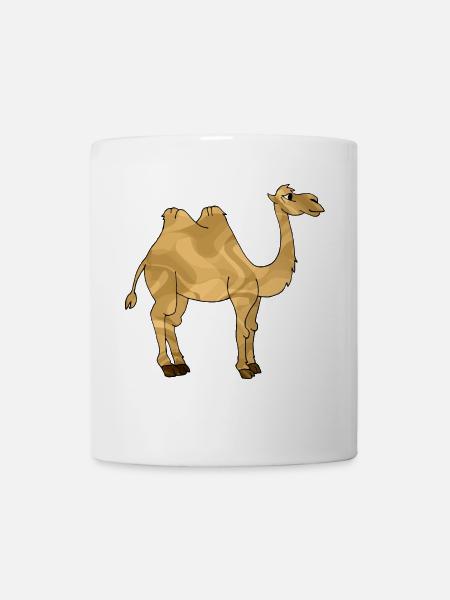 Kamel - Tasse - Weiß