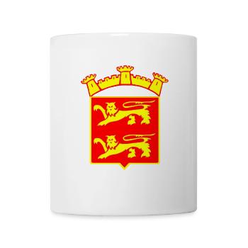 LÖWE DER NORMANDIE Louis RUNEMBERG © Adagp - Tasse - Weiß - Vorne