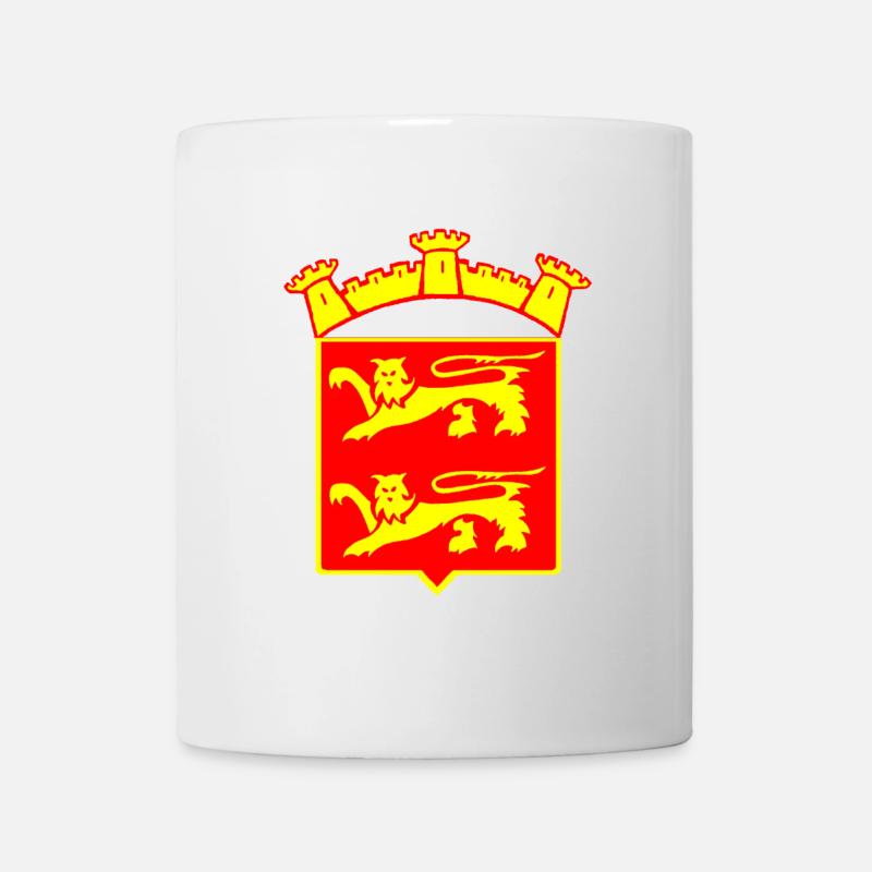LION DE NORMANDIE Louis RUNEMBERG © Adagp - Mug blanc - blanc