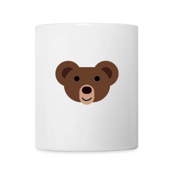 Ours ours - Mug blanc - blanc - Devant