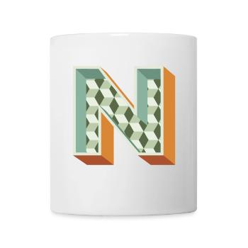 N - Mug - white - Front