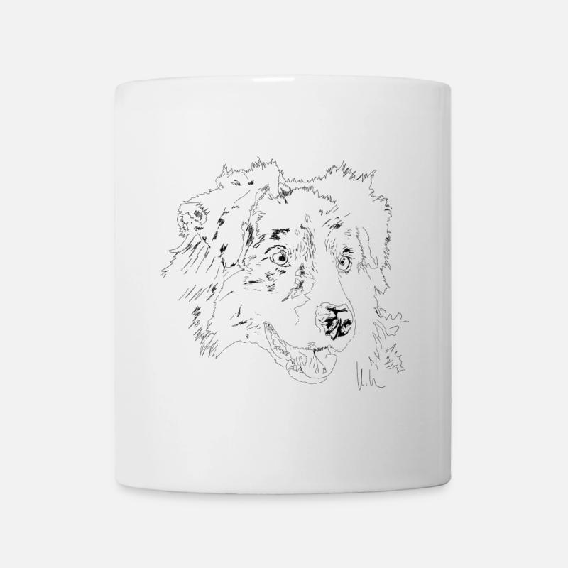 Australian Shepherd - Mug - white