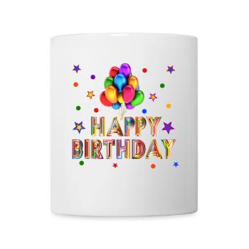 Birthday Happy Birthday Surprise gift idea - Mug - white - Front
