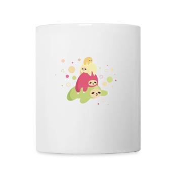 Paresseux paresseux - Mug blanc - blanc - Devant