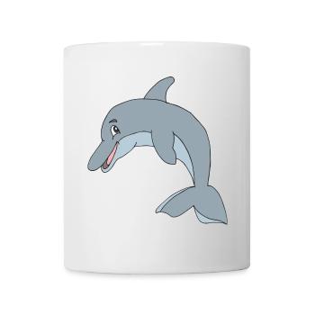 delphin - Tasse - Weiß - Vorne