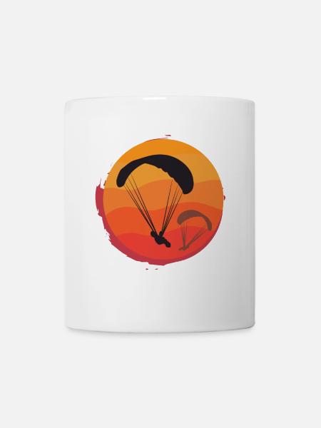 Idée cadeau parapente parapente - Mug blanc - blanc