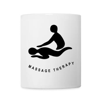 MASSAGE THERAPY - Mug - white - Front