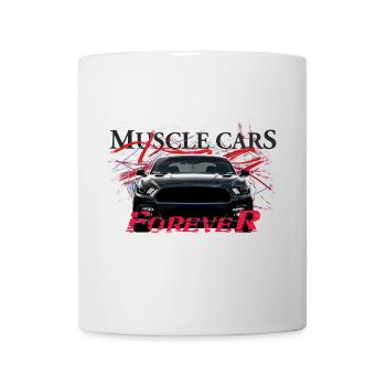 MUSCLE CARS FOREVER - Mug - white - Front