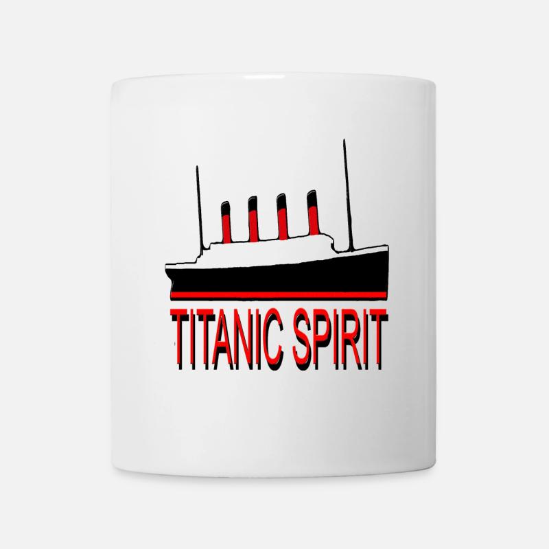TITANIC SPIRIT GRAND FORMAT - Mug blanc - blanc