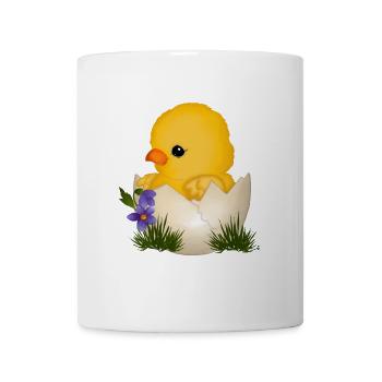 Bébé poussin - Mug blanc - blanc - Devant