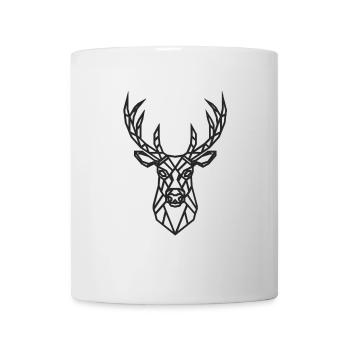 Geometric Stag - Mug - white - Front