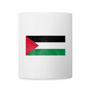 Freie Palästina-Flagge - Tasse - Weiß - Vorne