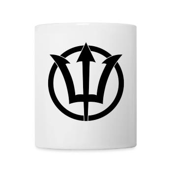 Poseidon Trident Symbol - Mug - white - Front