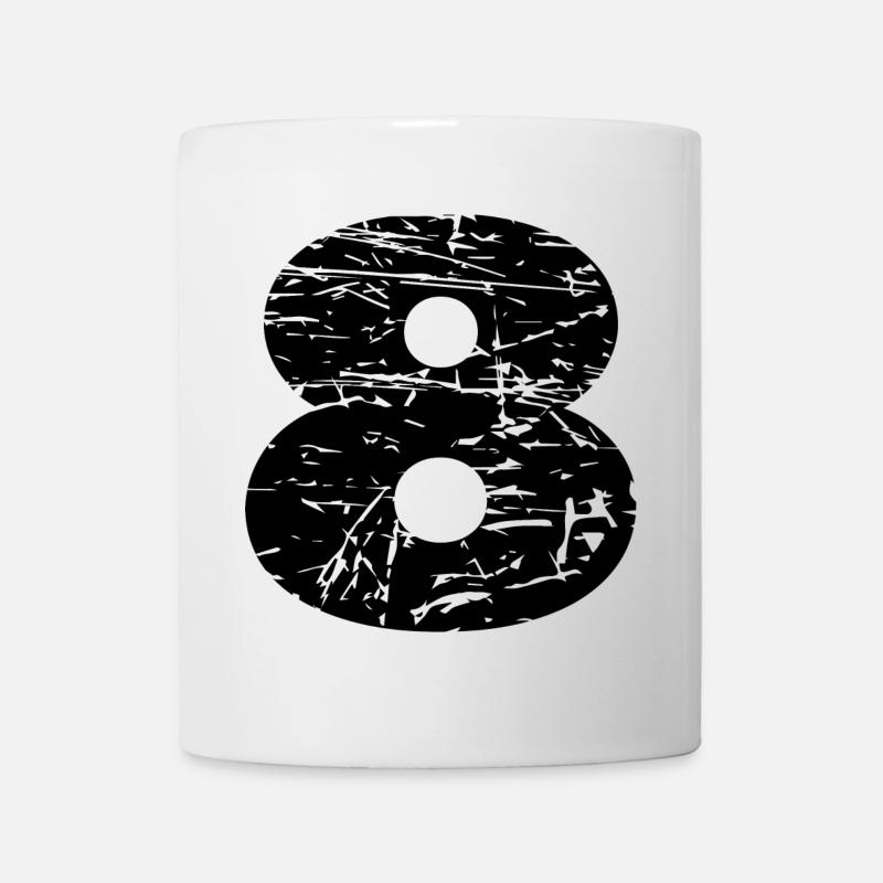 8 - Mug blanc - blanc