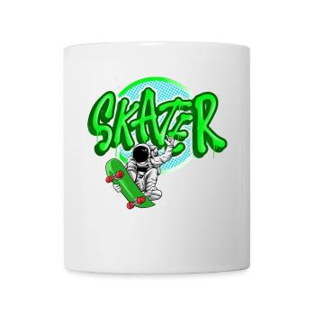 Skater - Mug - white - Front