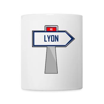 Lyon Direction - Mug - white - Front