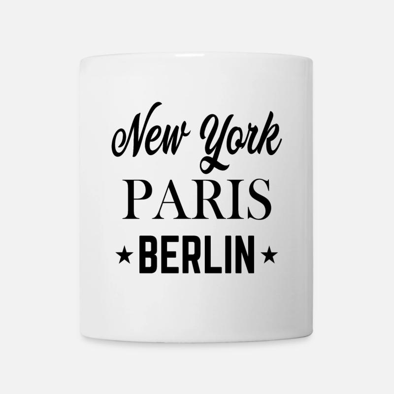 Top cities in the world - Mug - white