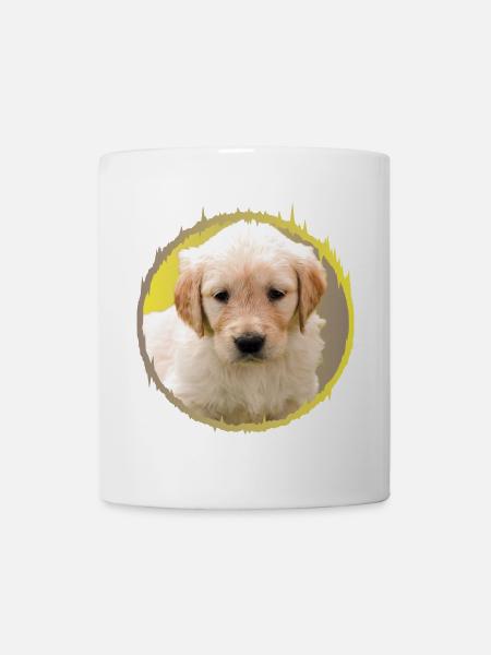 Welpen - Tasse - Weiß