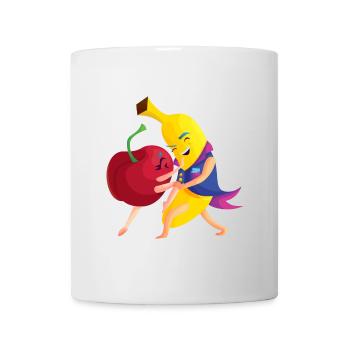 Church Banana Dancing KIBA Funny Shirt - Mug - white - Front