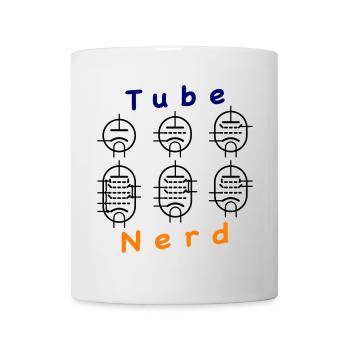 Vacuum Tube Nerd - Tasse - Weiß - Vorne