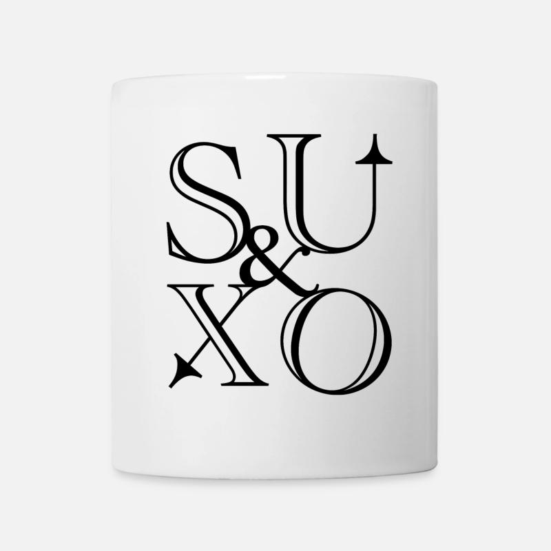 Su & Giu - Auf & Ab - Tasse - Weiß