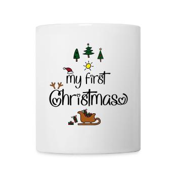 Mon premier Noël - Mug blanc - blanc - Devant