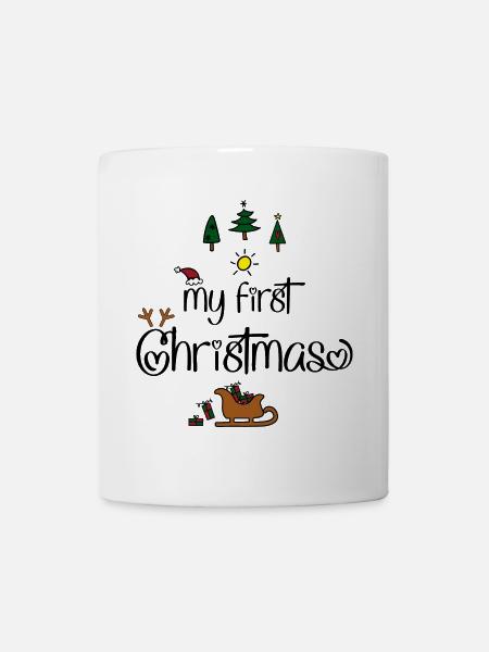 My first Christmas - Tasse - Weiß