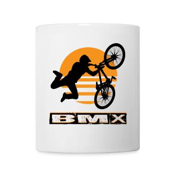 BMX Bike - Tasse - Weiß - Vorne