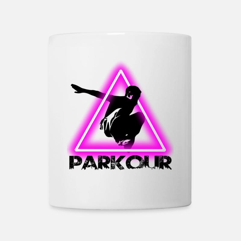 Parkour - Tasse - Weiß