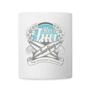 SURF, SURF - Mug blanc - blanc - Devant