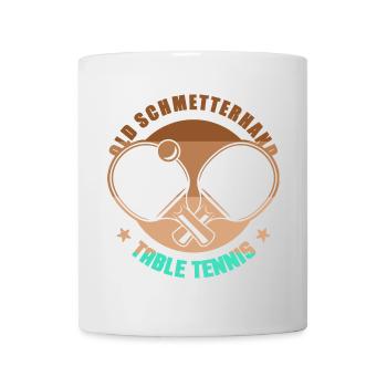 Tennis de table Old Schmetterhand battes de tennis de table - Mug blanc - blanc - Devant