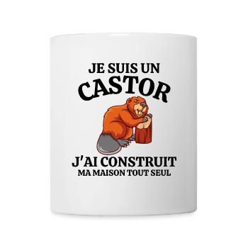 bricolage, bricoleur humour, bricoler - Mug blanc - blanc - Devant