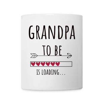 Annonce de grand-père enceinte Cadeau de grossesse - Mug blanc - blanc - Devant