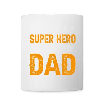 J’ai un super-héros, je l’appelle papa - Mug blanc - blanc - Devant