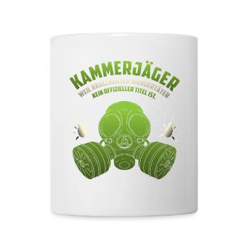 Kammerjäger - Tasse - Weiß - Vorne