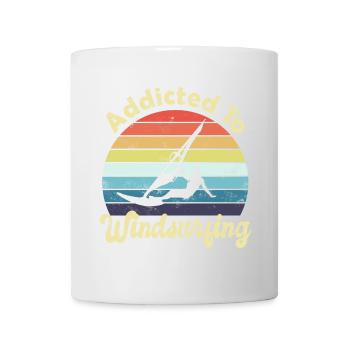 Windsurfen Windsurfer - Tasse - Weiß - Vorne