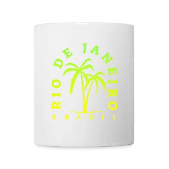 Rio Palm Neon Brasil - Mug - white - Front