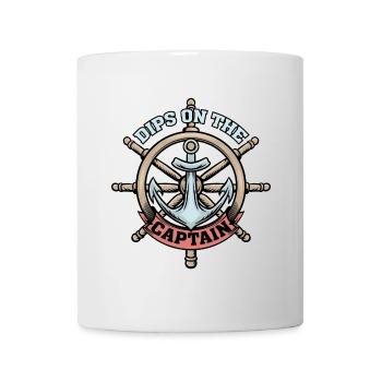 Dibs On The Captain - Funny Captain Quote - Mug - white - Front