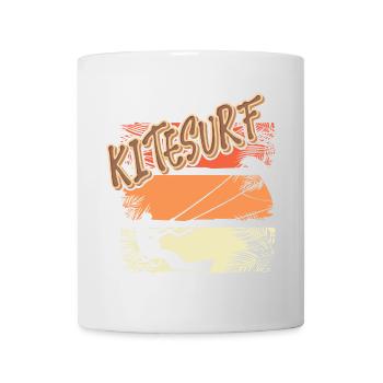 Kitesurfen Kitesurf Kitesurfer Kiteboard - Tasse - Weiß - Vorne