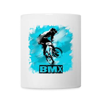 BMX Bike - Tasse - Weiß - Vorne