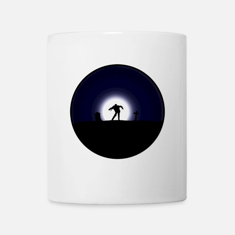 Zombie Sighting at Midnight - Tasse - Weiß
