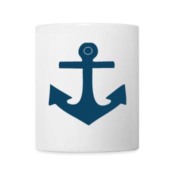 Anker Norddeutschland Seemann Matrose Kapitän - Tasse - Weiß - Vorne