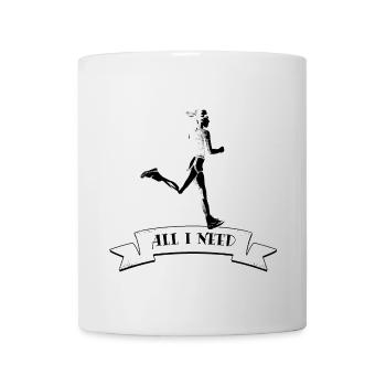 Jogger | Tout ce dont j’ai besoin - Mug blanc - blanc - Devant