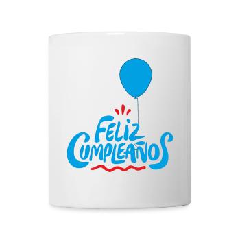 Bon anniversaire - Mug blanc - blanc - Devant