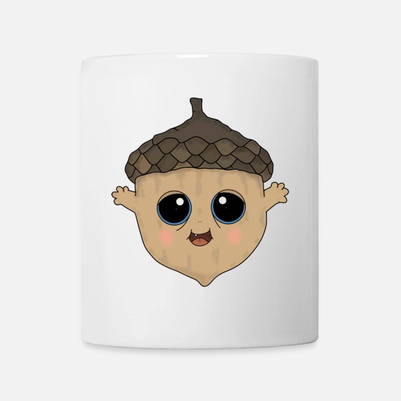 Eichelmännchen - Tasse - Weiß