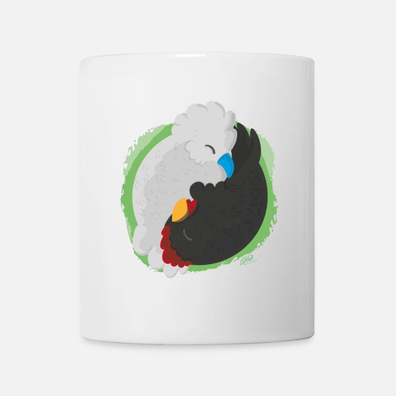 Jing Jang Hühner - Tasse - Weiß