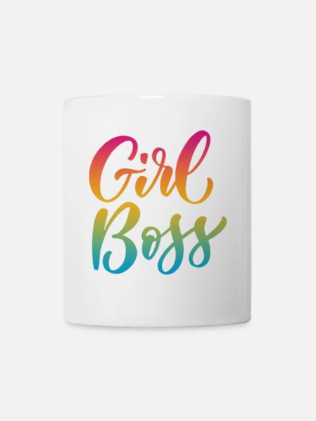 Mädchen - Tasse - Weiß