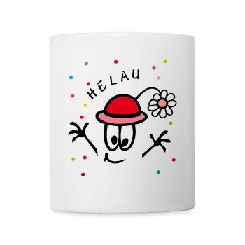 Karneval, Fasching, Comic - Tasse - Weiß - Vorne