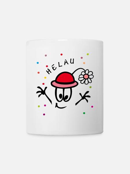 Karneval, Fasching, Comic - Tasse - Weiß