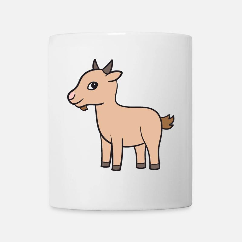 Ziege Ziegen Geiss - Tasse - Weiß